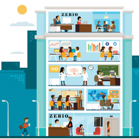 Erklärfilm Produktion, Vektor Illustrationen Erklärfilm Produktion, Vektor Illustrationen