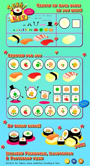 Sushi kit preview