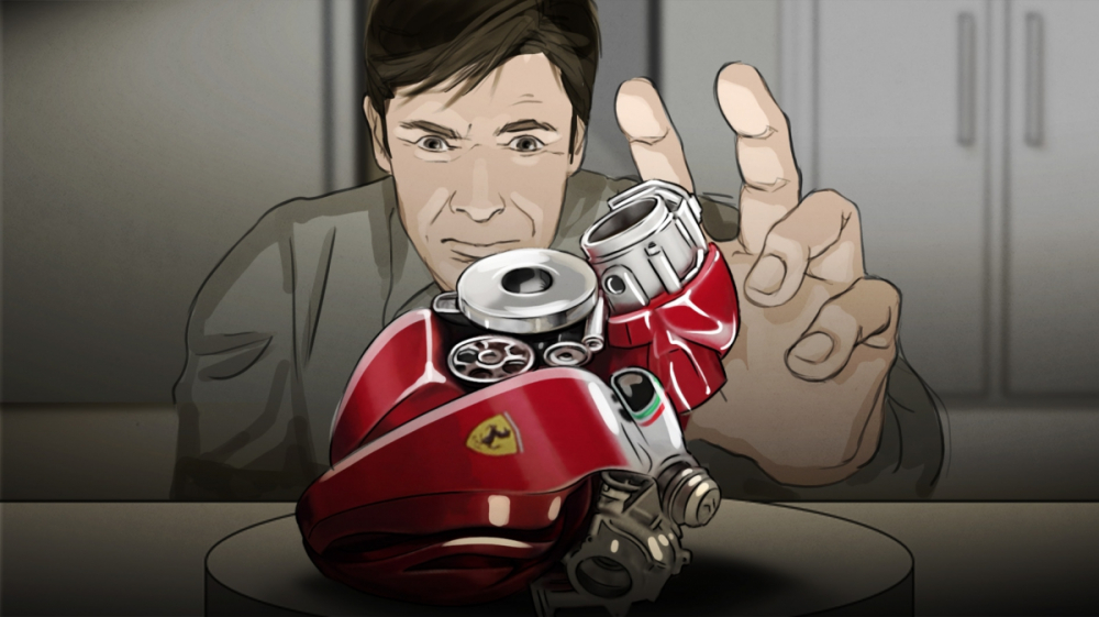 Animatic Studio, Storyboards ,  COCA-COLA, Ferrari, photorealist