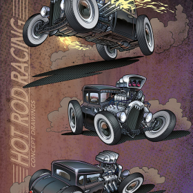 Artwork, Illustrationen, Ferrari Artwork, Illustrationen, Ferrari