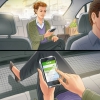 Cellphone in car storyboard