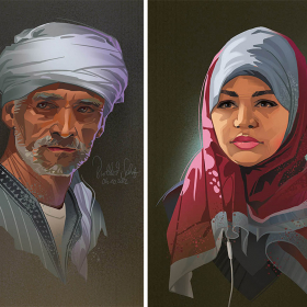 Egyptian Couple Egyptian Couple