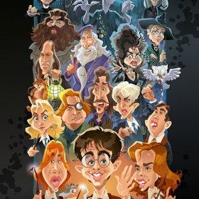 Karikatur Harry Potter Karikatur Harry Potter
