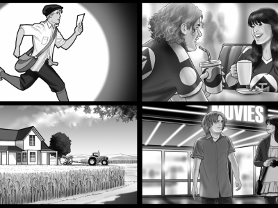 Storyboards, Animatics, Key-Visuals, Editorial Art