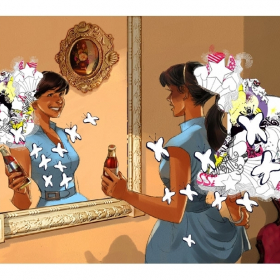 Coca cola girl Coca cola girl