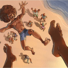 People flying People flying