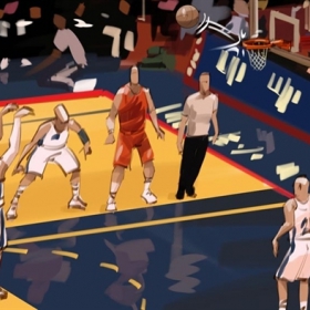 Basketball illustration Basketball illustration