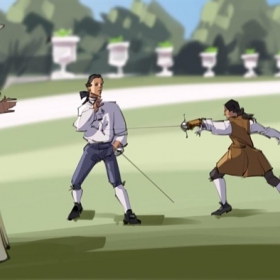 Duel with swords Duel with swords