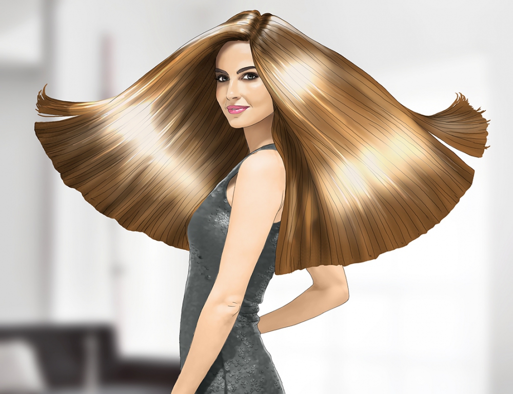 Beauty, Haare, Make-up Illustrationen/Storyboards