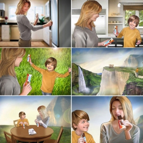 Milchschnitte Milchschnitte