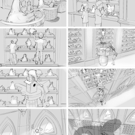 Storyboards, Animatics, Visuals für die MaFo, Moodfilme, Food, P Storyboards, Animatics, Visuals für die MaFo, Moodfilme, Food, P